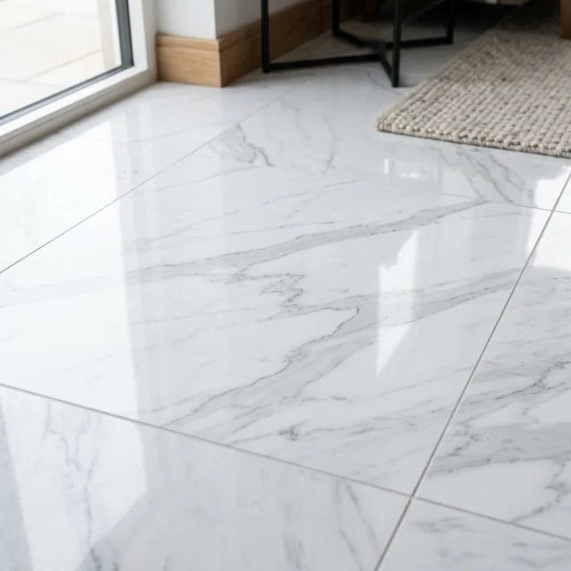 Piso de mármol Carrara