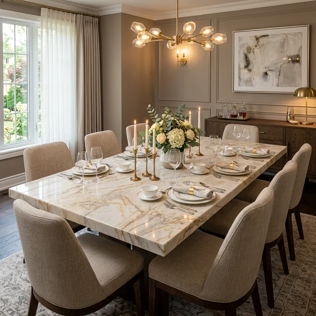 Mesa de cuarcita Taj Mahal