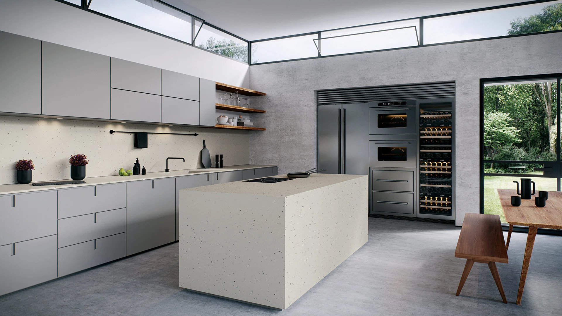 Frozen Terra — Cuarzo Caesarstone