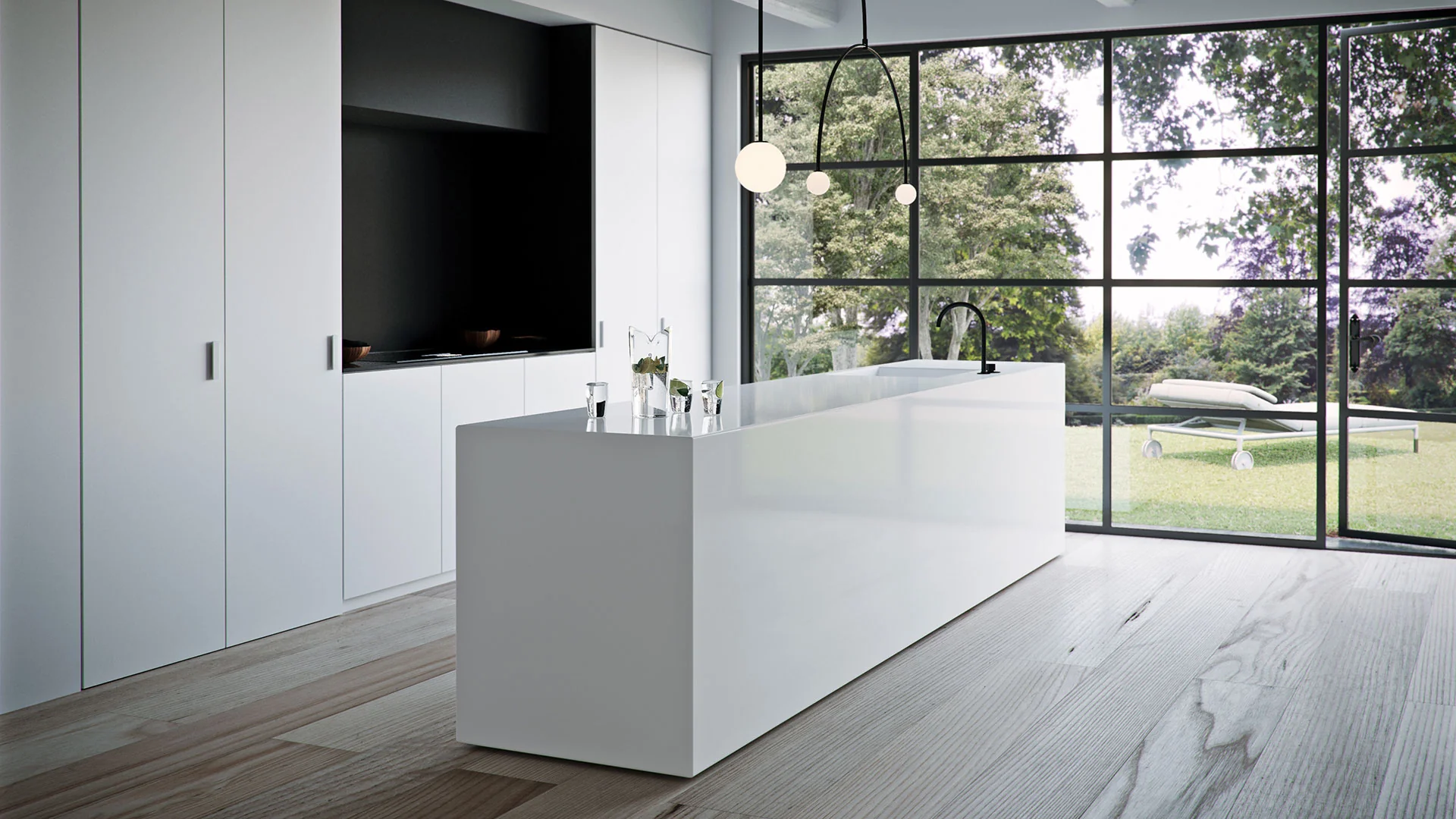 Vivid White — Cuarzo Caesarstone