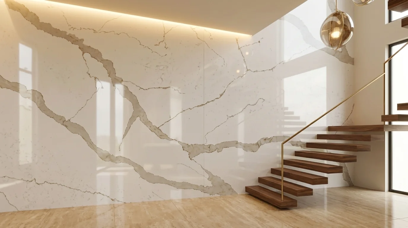 Calacatta Classic en recubrimiento