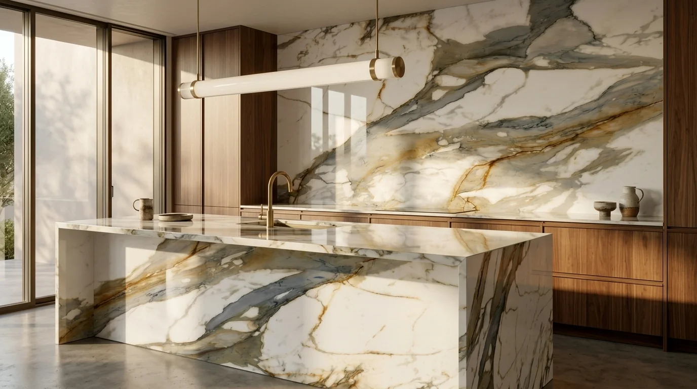 Calacatta Gold en cocina