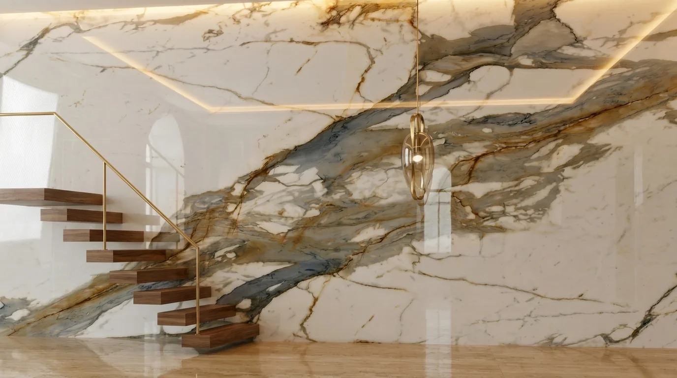 Calacatta Gold en recubrimiento