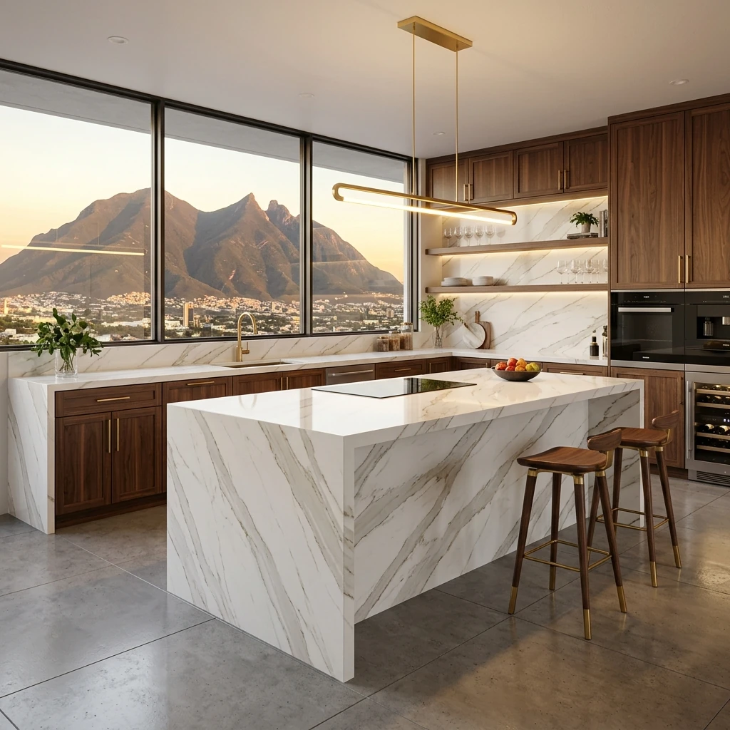 Calacatta Top en cocina