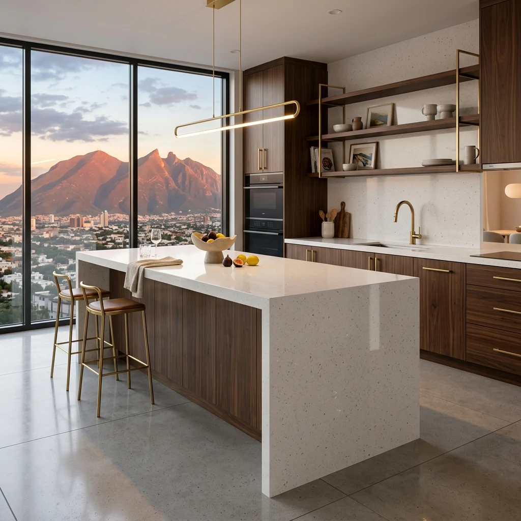 Crystal White en cocina