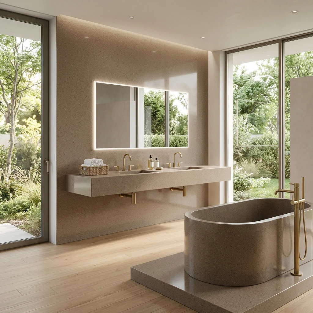 Moon Sand en baño