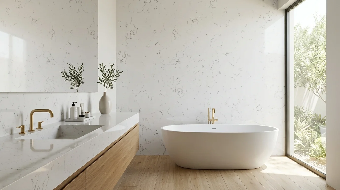 New Carrara en baño