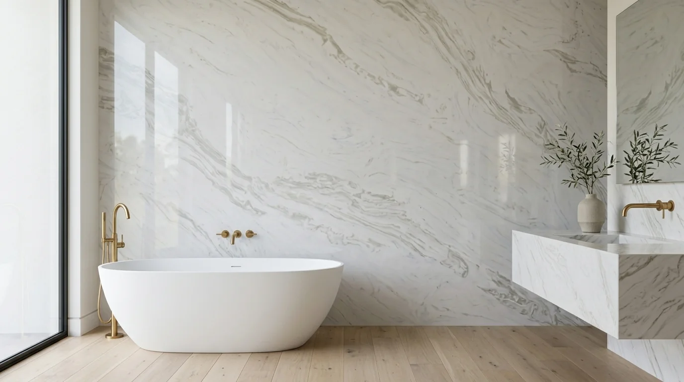 Volakas Gold en baño