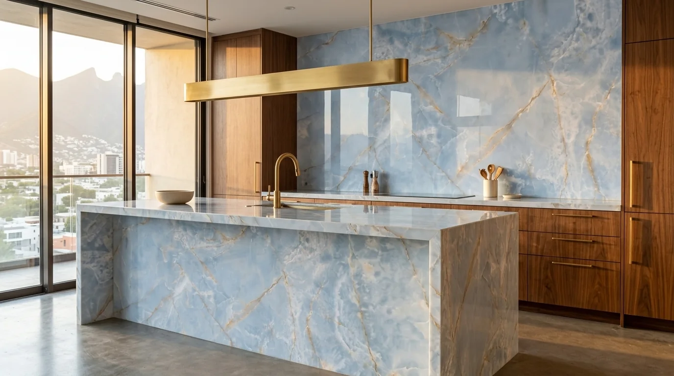 Balear Blue en cocina