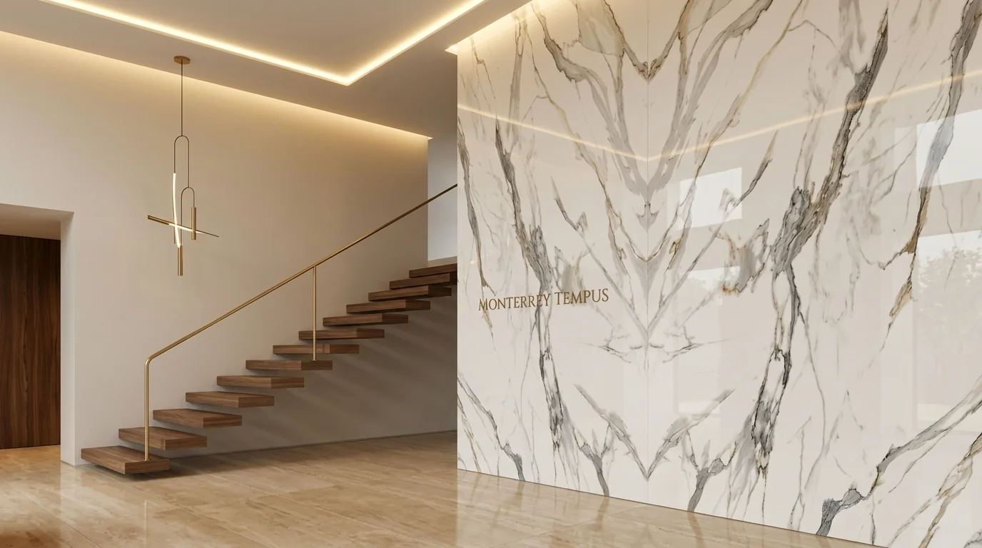 Calacatta Elegance en recubrimiento