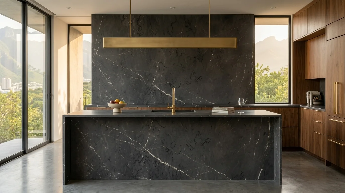 Grey Stone en cocina