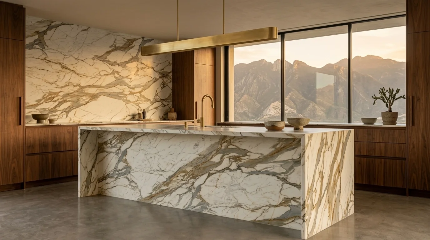 Calacatta Gold en cocina