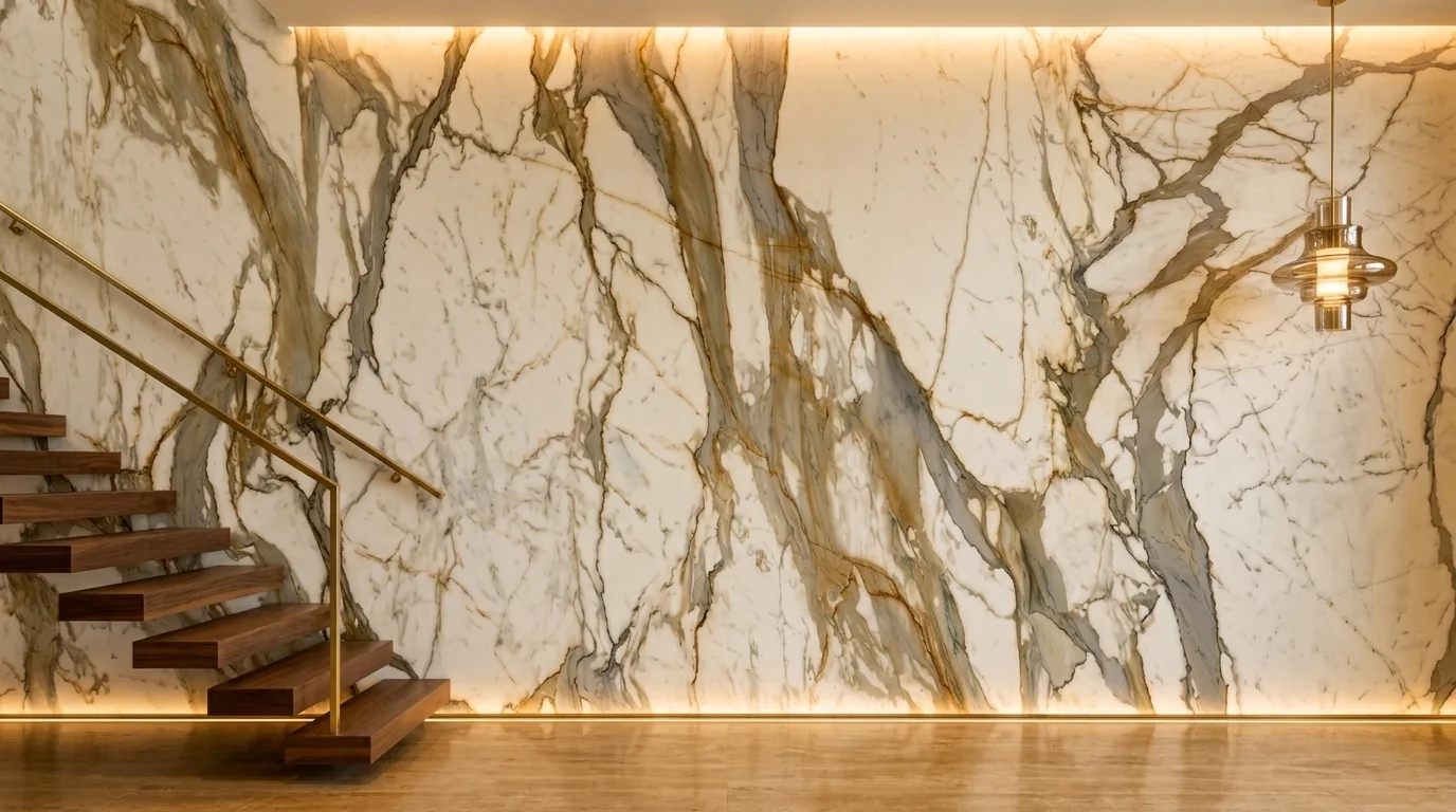 Calacatta Gold en recubrimiento