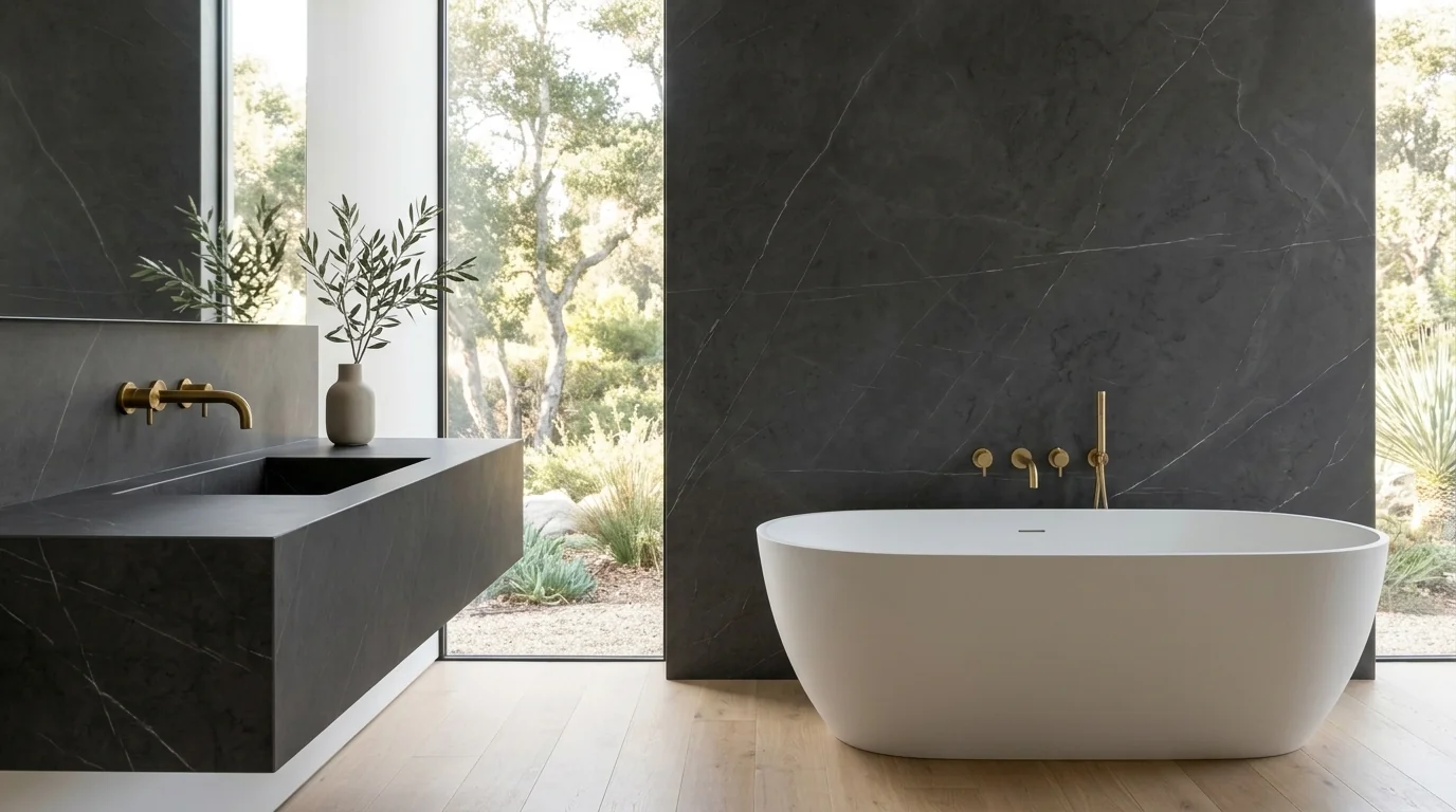 Pietra Grey en baño