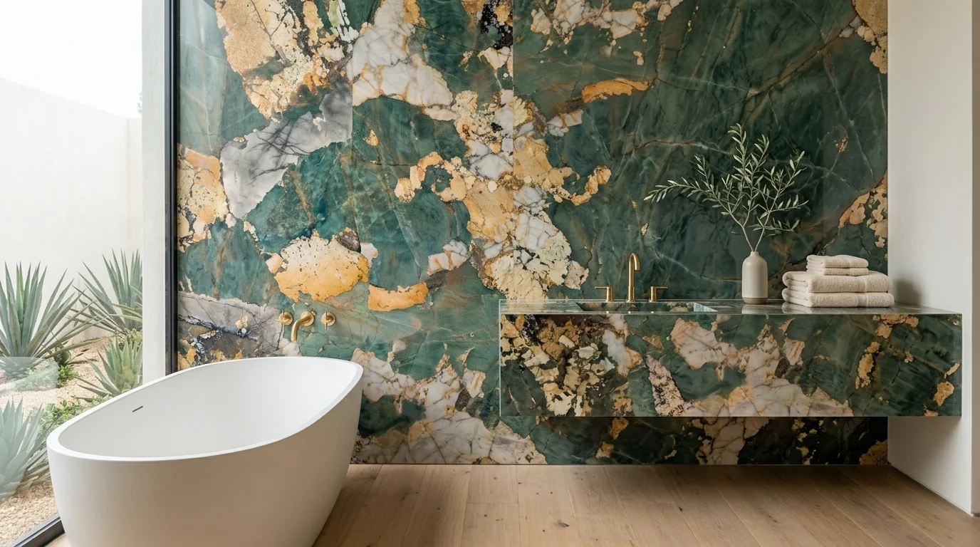 Patagonia Emerald en baño