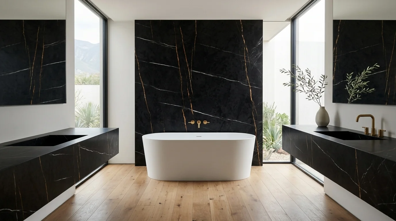 Sahara Noir en baño