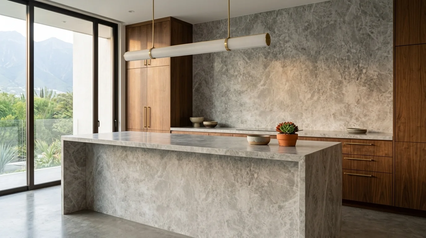 Tundra Grey en cocina
