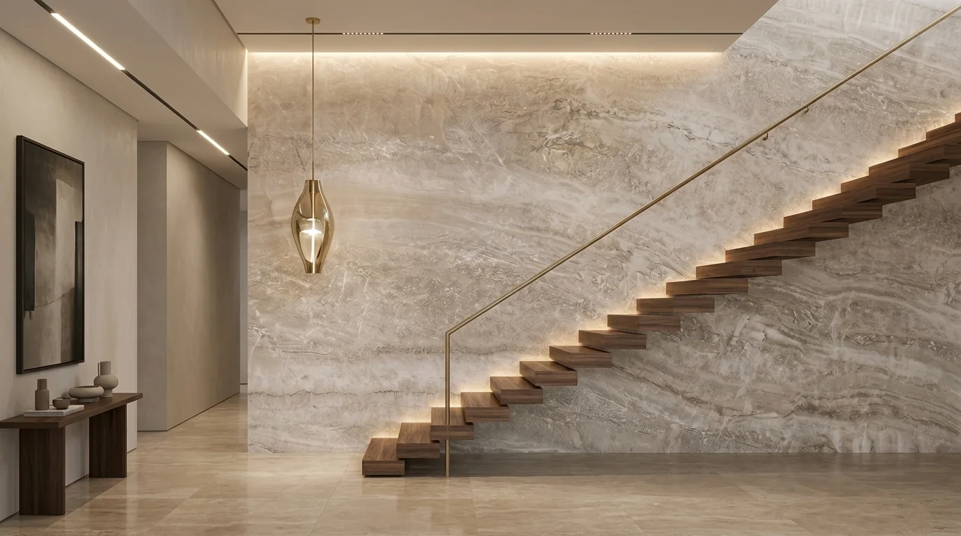 Tuscany Travertine en recubrimiento