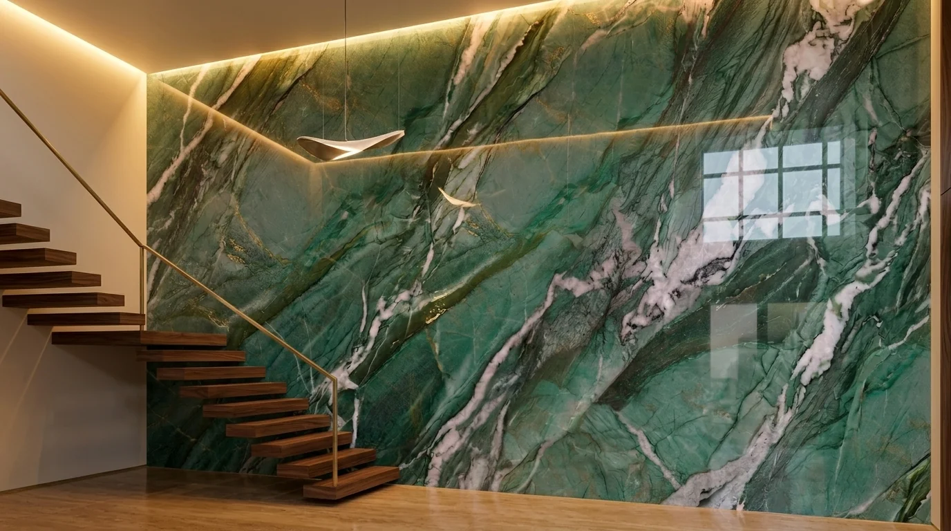 Verde Jade en recubrimiento