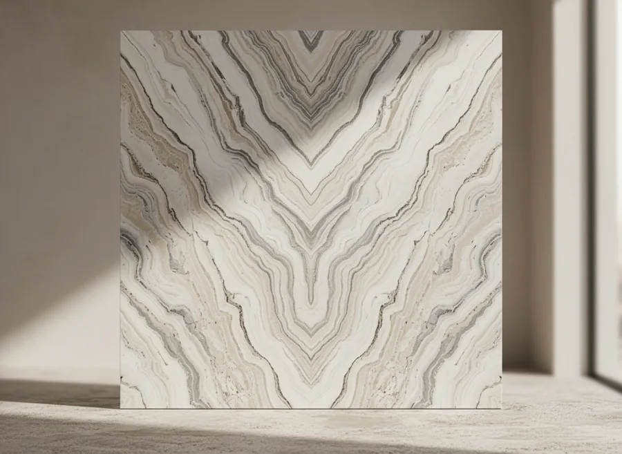Bookmatch en piedra natural — Tempus Monterrey