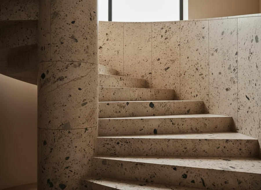 Escaleras en piedra natural — Tempus Monterrey
